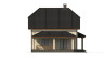 Двухэтажный дом с черепичной крышей