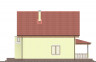 Двухэтажный дом с террасой