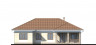 Одноэтажный дом с черепичной крышей